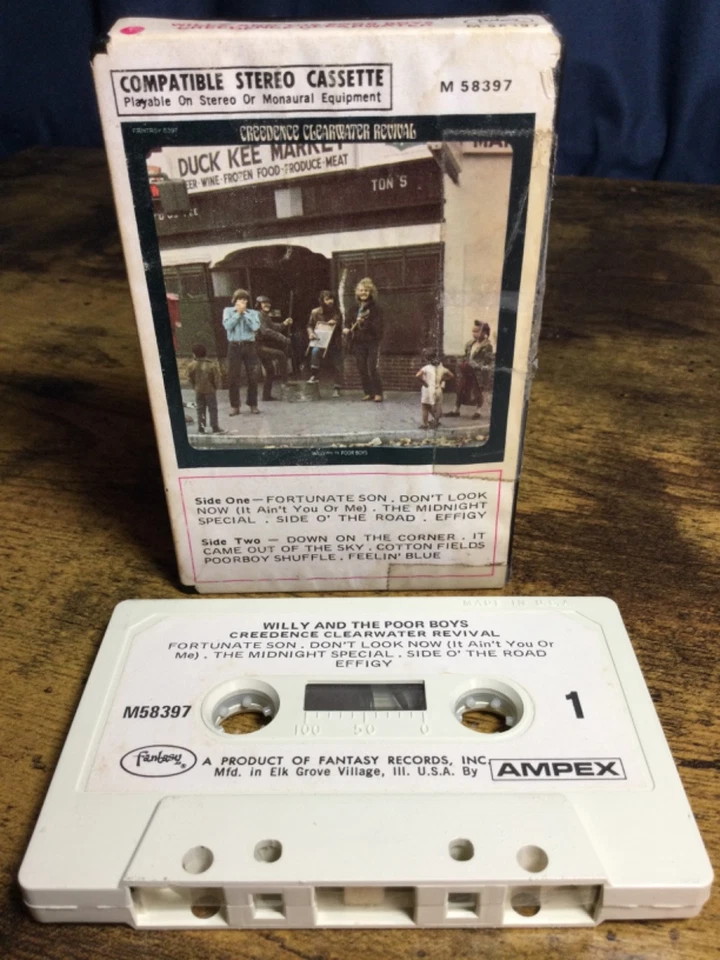 Creedence Clearwater Revival - Willy And The Poor Boys Cassette Tape Snapcase - Image 1 of 4