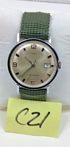 1970 Men’s Timex Marlin 33MM Mechanical Date Watch 21172570A  Serviced New++ - Picture 1 of 11