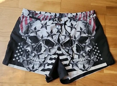 Philipp Plein Badeshorts skulls Neupreis: 180€ Gr. S 100% Original - Bild 1 von 4