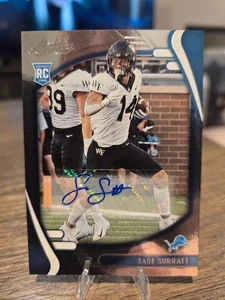 2021 Sage Surratt Panini Absolute RC #196 Auto - Picture 1 of 2