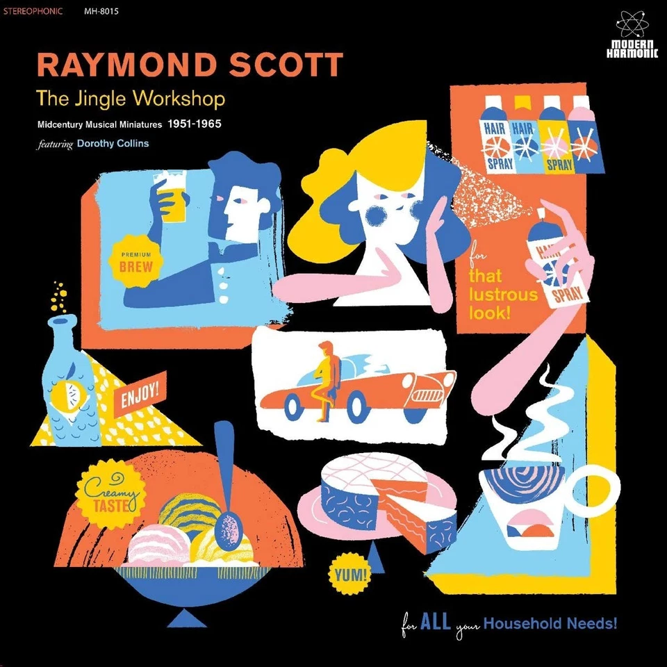 Raymond Scott The Jingle Workshop: Midcentury Musical Miniat (Vinyl) (UK IMPORT) Foto 1 de 1