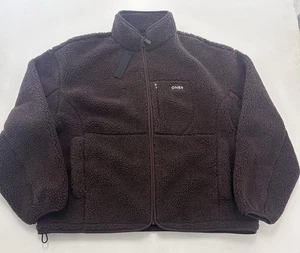 Oner Active Damen Sherpa Teddy Fleece Jacke in Umber Brown Größe Small Neu mit Etikett - Bild 1 von 6