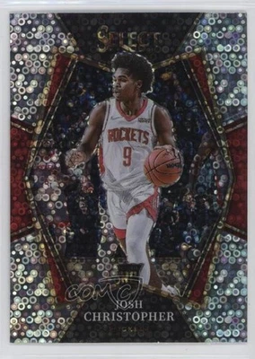 2021-22 Panini Select Premier Level Disco Prizm Josh Christopher #133 Rookie RC - Image 1 of 2