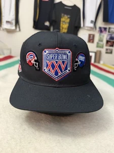 Vintage 90s 1991 Sports Specialties Buffalo Bills New York Giants Super Bowl Hat - Picture 1 of 14