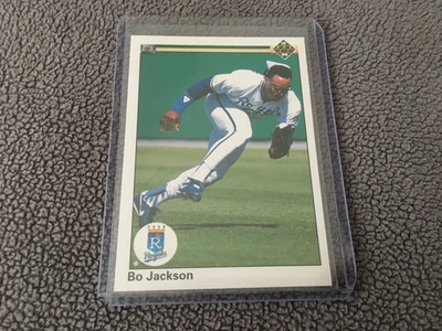 Upper Deck 1990 - Bo Jackson #105 - Kansas City Royals  Foto 1 de 4