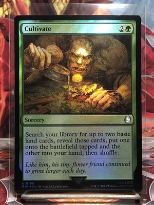 Cultivate (Foil) Universes Beyond: Fallout 0196 Uncommon MTG - Image 1 of 2