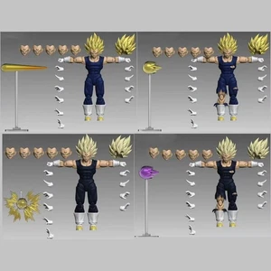 Black Hole TK Custom 1/12 Super Saiyan SSJ Majin Vegeta Battle Damage 3.0 Figure - Picture 1 of 12