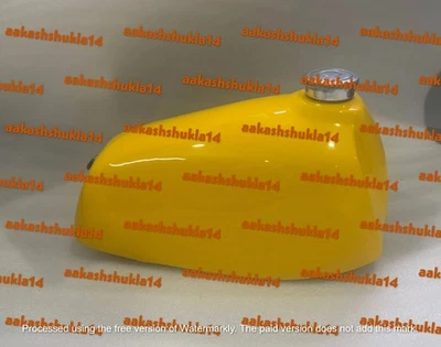 Tanque de gasolina pintado de aluminio Fit 1978 Suzuki RM250 RM400 RM 250 400 78 Ahrma 1go Foto 1 de 4