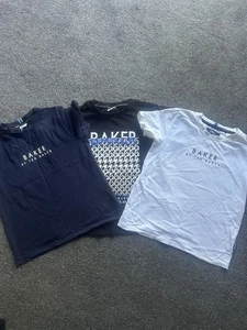 3 Boys Ted Baker T Shirts Age 7 - Picture 1 of 4