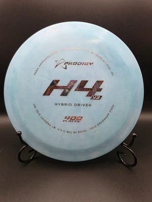Prodigy H4 V2 400 Plastic Distance Driver Blue Swirl 172.5g New Disc Golf - Image 1 of 2