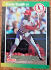 Tarjeta de béisbol Donruss 1989 Ozzie Smith St. Louis Cardinals #63 como nueva - Imagen 1 de 2