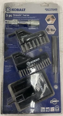 Kobalt 5 Pc ReciproFit Tool Set Reciprocating Saw Attachments #0537049 - Image 1 of 4
