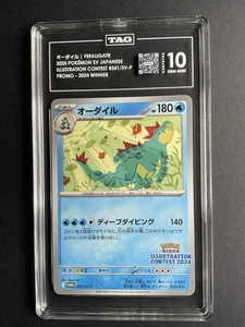Feraligatr 241 TAG 10 2025 Pokémon Promo Illustration Contest Winner - Picture 1 of 1