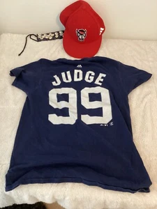 Kids MAJESTIC A JUDGE # 99 t shirt. size S - Picture 1 of 5