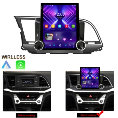 64GB Android 13 Car Radio Stereo GPS Navi CarPlay For Hyundai Elantra 2016-2018 - Image 1 of 4