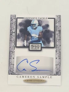 2021 SAGE Premier Draft #A134 Cameron Sample Autographs Black - Picture 1 of 2