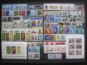 Ddr Vintage 1968 MiNr. 1335-1433 Mint** Single Stamps Sets to Choose From - Picture 1 of 34