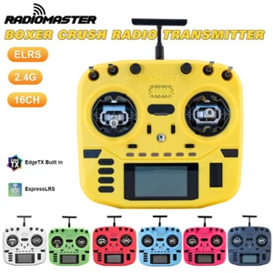 RadioMaster Boxer Crush RC Transmitter 2.4G 16CH AG01 Hall Gimbal M2 ELRS - Picture 1 of 19