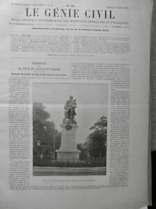 1897 GC BIOGRAPHIE VIE TRAVAUX PERRONET DIRECTEUR PONTS ET CHAUSSEES