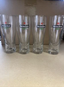 Heineken - Red Star - Brew Lock System - Beer Drinking Glass - 16oz Lot Of 24 - Picture 1 of 13