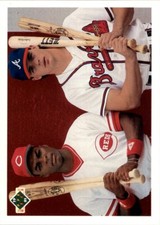 1991 Upper Deck Final Edition MLB Diamond Skills Checklist #1F