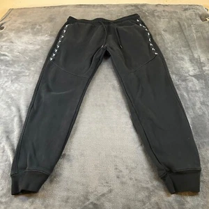 Hollister Joggers Sweatpants Black Comfy Casual Drawstring Mens Medium 32x28" - Picture 1 of 10