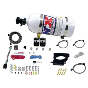 Kit de placas nitrosas Nitrous Express LS 78 mm 3 pernos 50-350 hp con botella de 10 libras 20935-10 - Imagen 1 de 1