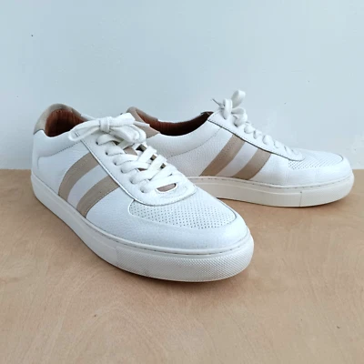 Vince Camuto Sneakers Shoes Men’s Size 10M White Leather Salim Court - Image 1 of 4