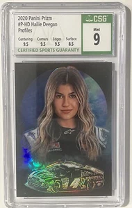 Hailie Deegan Profiles 2020 RC CSG 9 Panini Prizm Case Hit SSP Rookie #P-HD - Picture 1 of 2