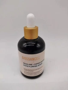 Biossance Squalane Copper Peptide Rapid Plumping Serum 50 ml 1.69 fl oz NEW - Picture 1 of 3