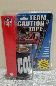 NFL Team Vorsicht Band Indianapolis Colts 50 Fuß Rolle Heckklappe Fan Höhle - Bild 1 von 2