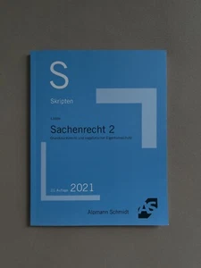 Alpmann Schmidt Skript - Sachenrecht 2 (21. Auflage 2021) - Bild 1 von 1