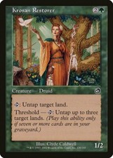 Krosan Restorer Torment NM Green Common MAGIC THE GATHERING MTG CARD ABUGames