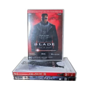 Blade Movie Part 1 - 3 DVD Set Region 4 - Picture 1 of 7