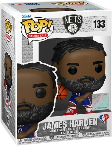 James Harden Brooklyn Nets CE 2021 NBA Basketball 133 Pop! Vinyl Figure Funko Cover