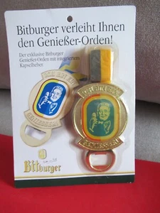 RARITAET Bitburger - Genießer Orden m. integriertem Kapselheber - in OVP - (C29) - Bild 1 von 3