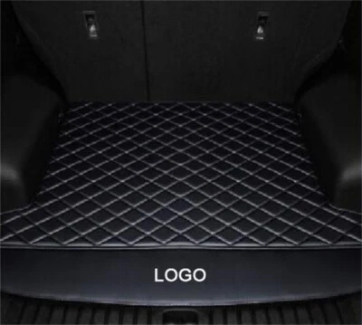 For Mazda All Models Rear Trunk Floor Mats Rugs Waterproof Luxury Liners Auto  - Imagem 1 de 4