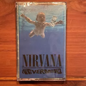 New NIRVANA Nevermind SEALED Cassette TAPE Silver Japan 2016 Limited Edition VG - Picture 1 of 5