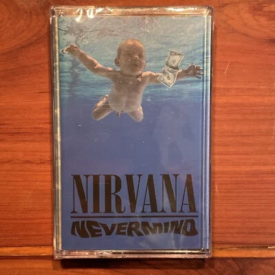 New NIRVANA Nevermind SEALED Cassette TAPE Silver Japan 2016 Limited Edition VG - Image 1 of 4