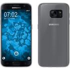 Silikon Hlle fr Samsung Galaxy S7 clear Slimcase + 2 Schutzfolien