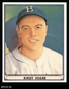 1941 Play Ball Reprint #52 Kirby Higbe Dodgers 8 - NM/MT
