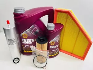 BMW 1er E81 E82 E87 E88 2004-2013 Full Service Kit 5w30 Öl **OEM QUALITÄT** - Bild 1 von 6