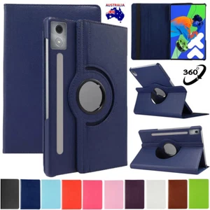 Fr Lenovo Idea Tab Pro TB373FU 12.7" 2025 Tablet Case Leather Rotate Stand Cover - Picture 1 of 46