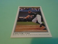 OPC PREMIER 1991 / 45 CARLTON FISK  CHICAGO WHITE SOX