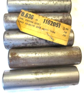 NOS BUICK STD PISTON PINS 1162051 (8) 1955 50/60/70 2nd jobs 1956 ALL - Picture 1 of 6