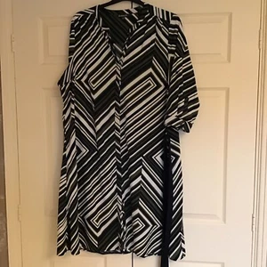Bonmarche Shirt Waister Midi Dress Size  20 Good condition  - Picture 1 of 9