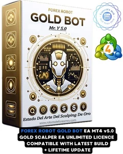 Robot DE RDO Mr. Y Gold Bot Metatrader EA Expert Advisor Forex v5.0 MT4 - Bild 1 von 5