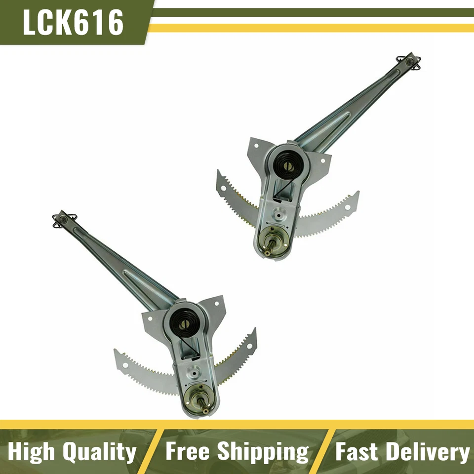 Par de reguladores de ventana manuales delanteros Dorman izquierda y derecha para camioneta Ford Ranger Mazda Foto 1 de 4