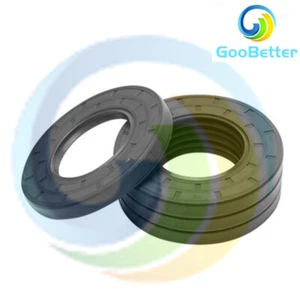 NBR Öldichtringe Wellendichtring TC Doppellippe mit Federstaubfett metrisch - Bild 1 von 7