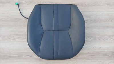 Land Rover LR4 2010-2013 5,0 L cojín de banco de asiento de pasajero delantero derecho negro Foto 1 de 4